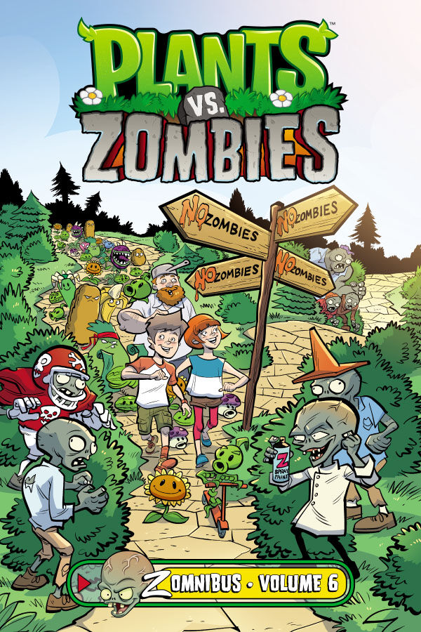 Cover for Plants vs. Zombies Zomnibus Volume 6 HC (3018-181)