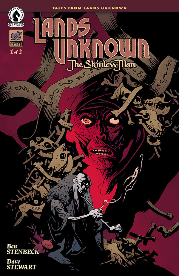 Cover for Lands Unknown: The Skinless Man #1 (Mike Mignola Variant Cover) (3018-310)