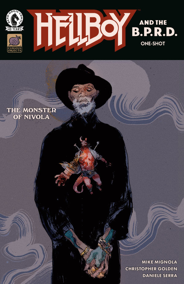 Cover for Hellboy and the B.P.R.D.: The Monster of Nivola (Nicolas Nemiri Variant Cover) (3018-323)