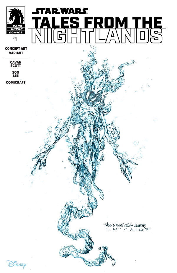 Cover for Star Wars: Tales from the Nightlands #1 (Ian McCaig Variant Cover) (3018-457)