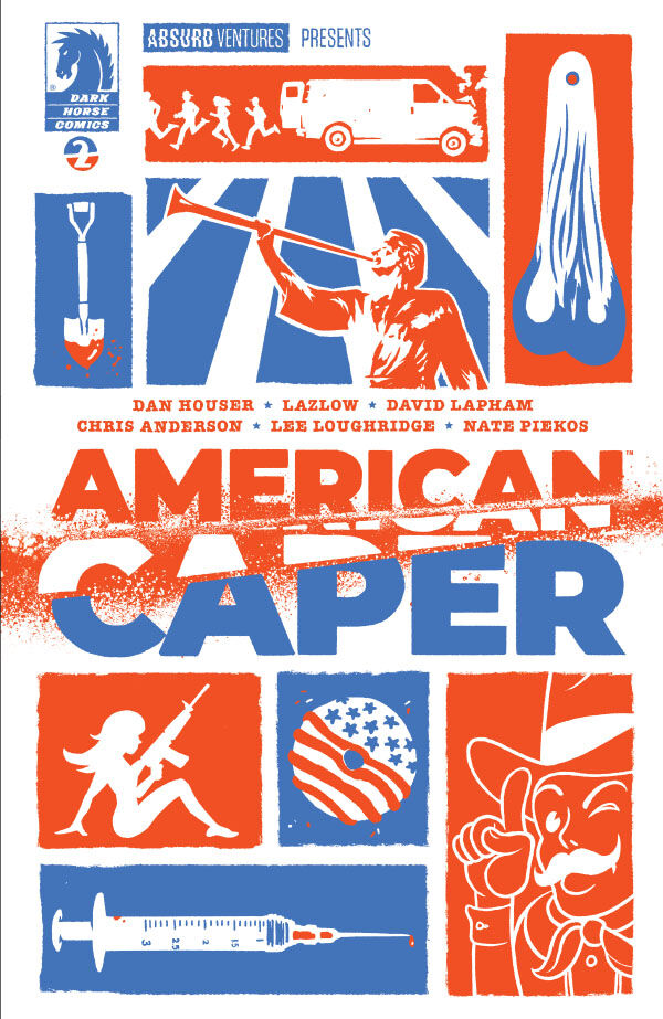 Cover for American Caper #2 (3018-468)