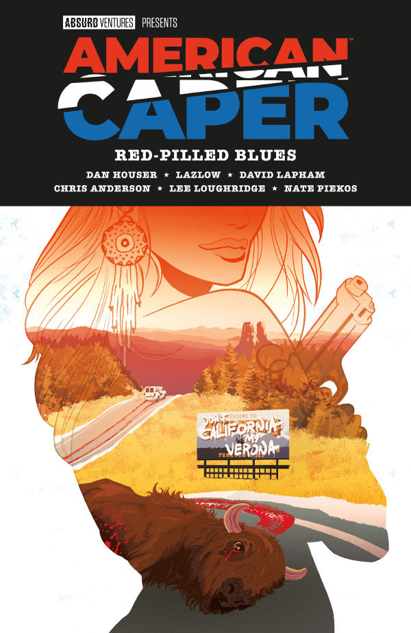 Cover for American Caper Volume 1: Red-Pilled Blues TPB (3018-506)