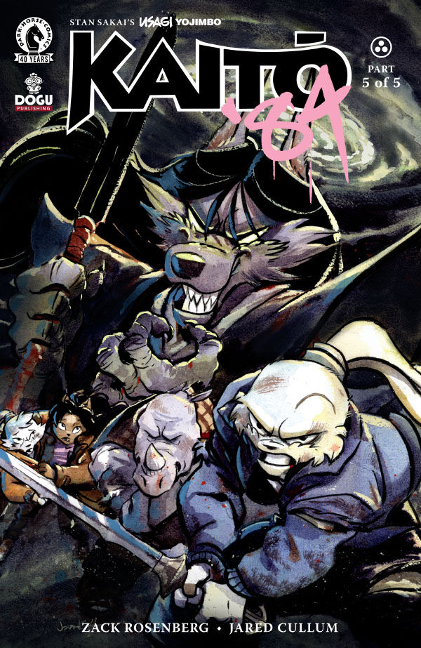 Cover for Usagi Yojimbo: Kaitō '84 #5 (3018-678)