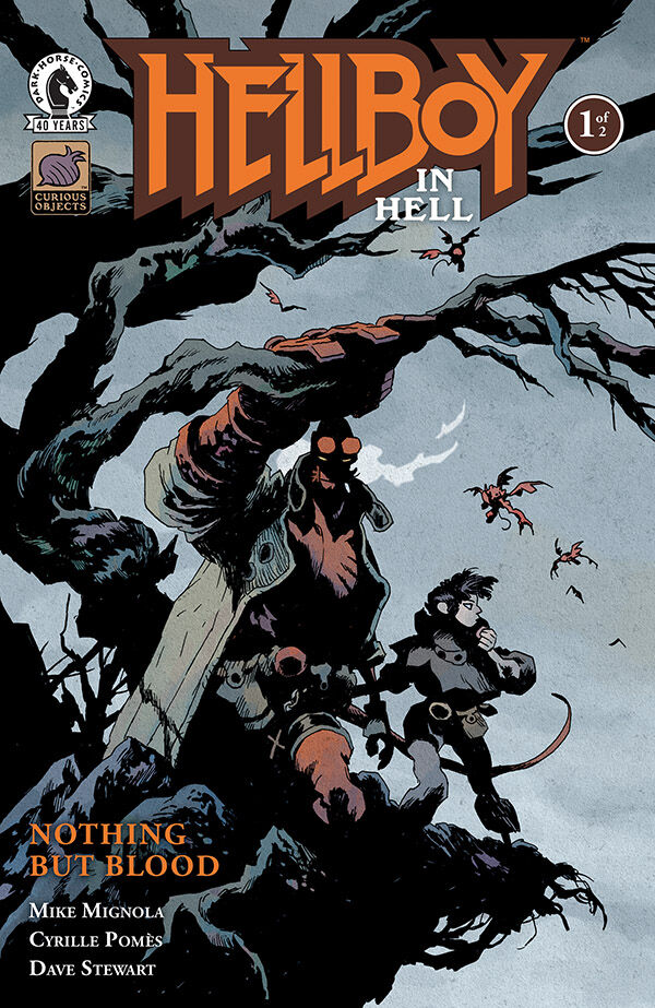 Cover for Hellboy in Hell: Nothing But Blood #1 (3018-808)