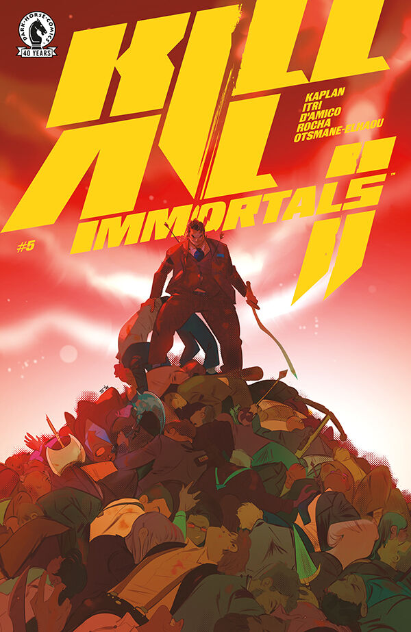 Cover for Kill All Immortals II #5 (Stefano Simeone Variant Cover) (3018-891)