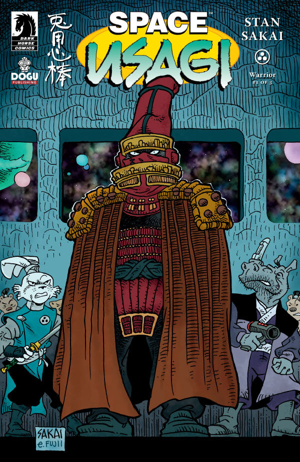 Cover for Space Usagi: Warrior #1 (Stan Sakai Variant Cover) (3018-904)