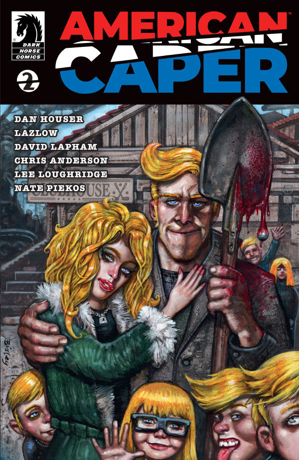 Cover for American Caper #2 (Simon Bisley Variant Cover) (3018-927)