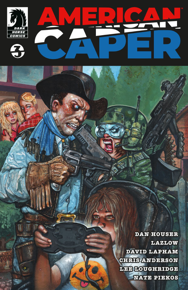 Cover for American Caper #3 (Simon Bisley Variant Cover) (3018-928)