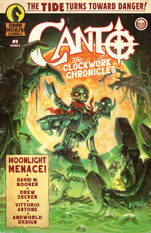 Cover for Canto: The Clockwork Chronicles #3 (Lukas Ketner Variant Cover) (3019-018)