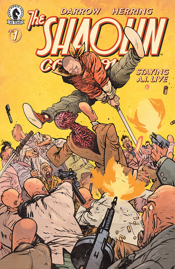 Cover for Shaolin Cowboy: Staying A.I.Live #1 (Daniel Warren Johnson Variant Cover) (3019-125)
