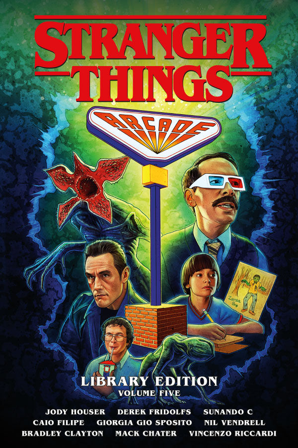 Cover for Stranger Things Library Edition Volume 5 HC (3019-136)