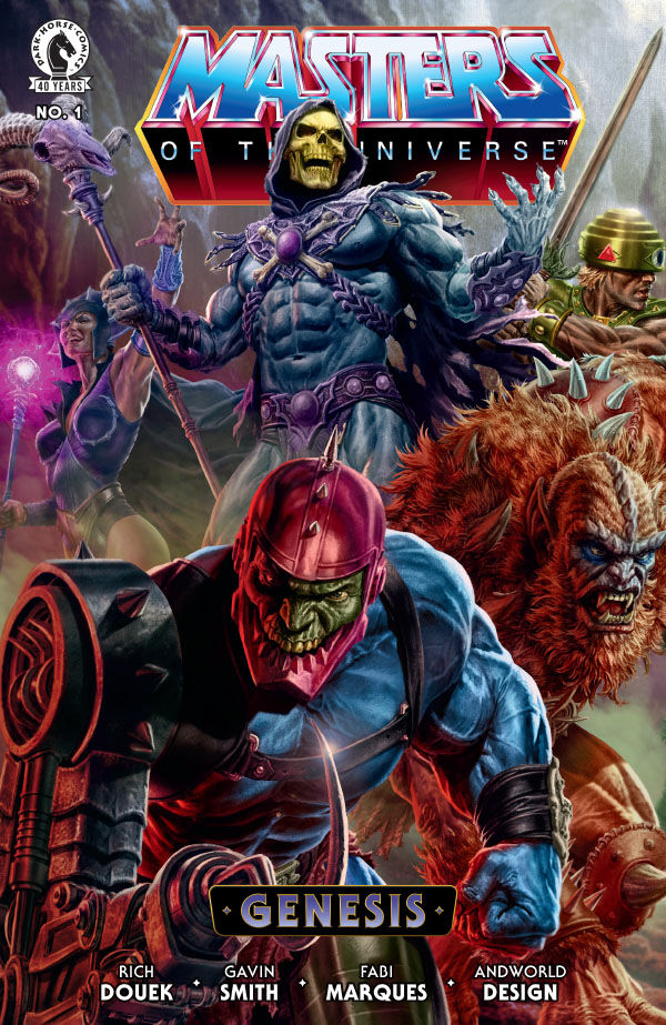 Cover for Masters of the Universe: Genesis #1 (Lee Bermejo Variant Cover)