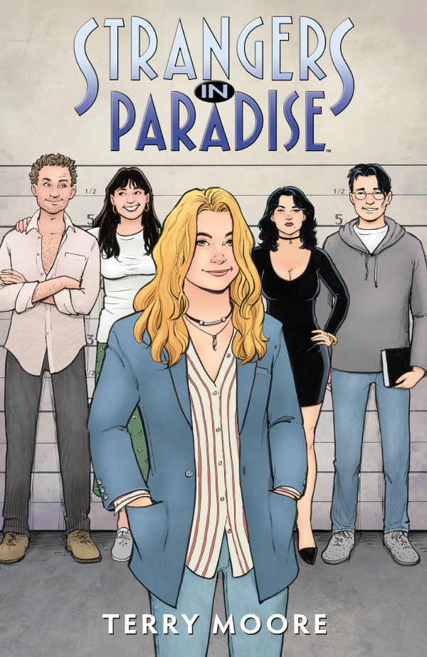 Cover for Strangers in Paradise Omnibus Volume 1 HC (3019-441)
