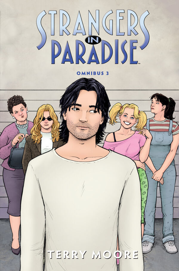 Cover for Strangers in Paradise Omnibus Volume 3 HC (3019-443)