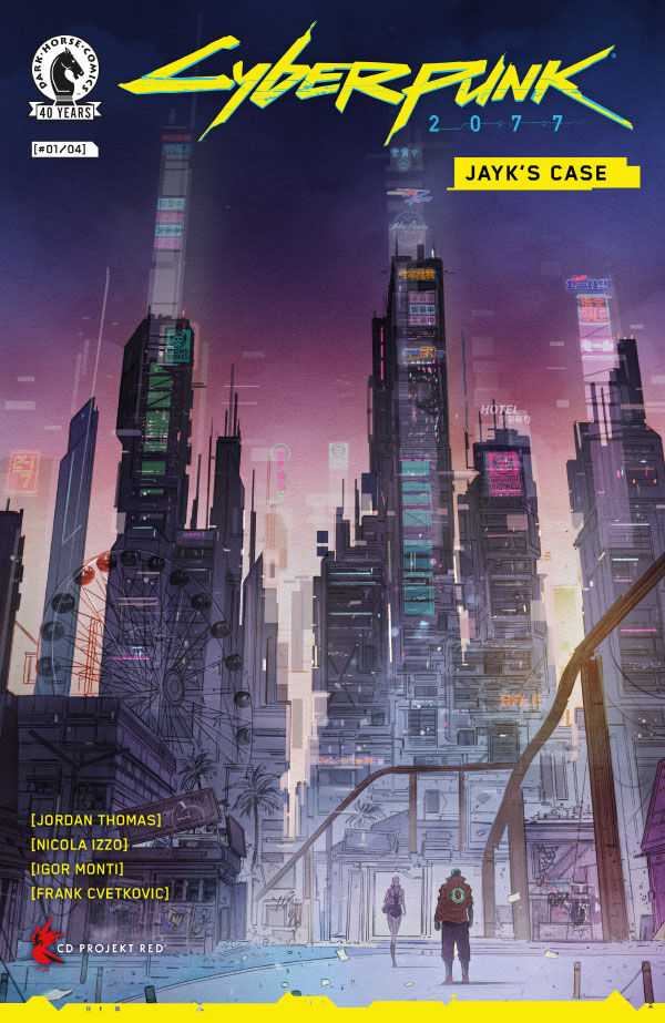 Cover for Cyberpunk 2077: Jayk's Case #1 (Richard Blake Variant Cover) (3019-684)
