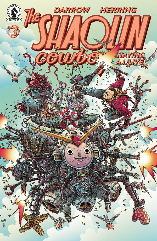 Cover for Shaolin Cowboy: Staying A.I.Live #3 (James Stokoe Variant Cover) (3019-781)