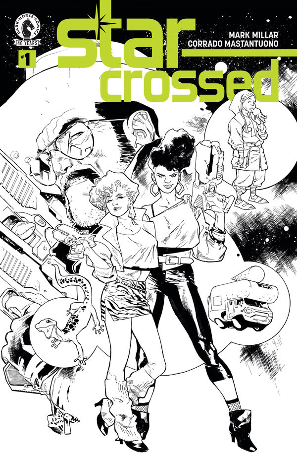 Cover for Star-Crossed #1 (Stuart Immonen Variant Cover) (3019-880)