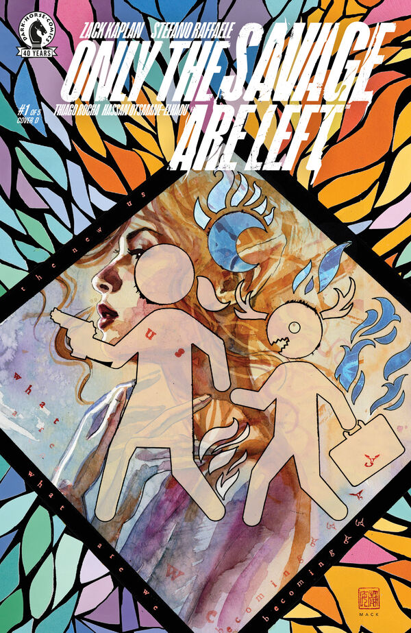 Cover for Only the Savage Are Left #1 (David Mack Variant Cover) (3019-950)