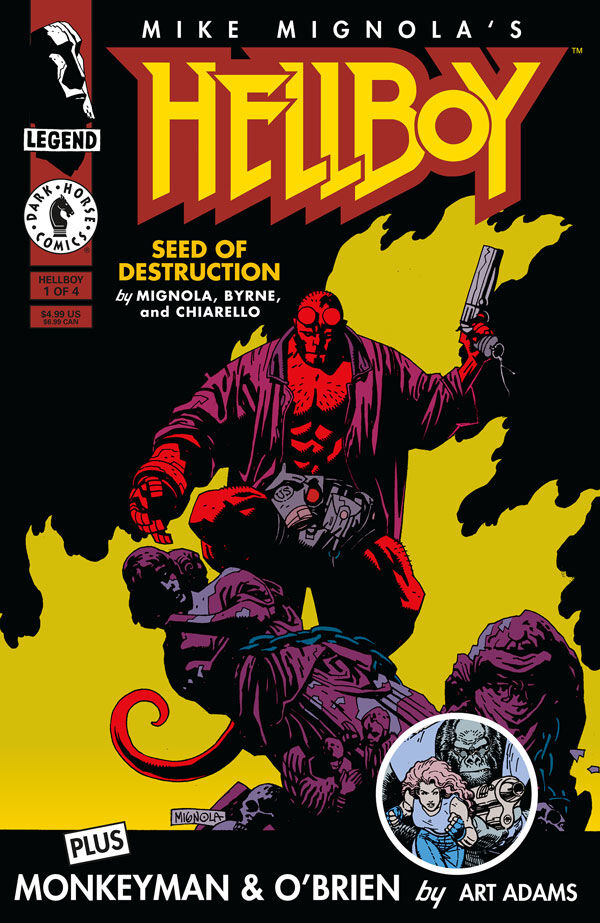 Cover for Hellboy: Seed of Destruction #1 (Facsimile Reprint) (3019-955)