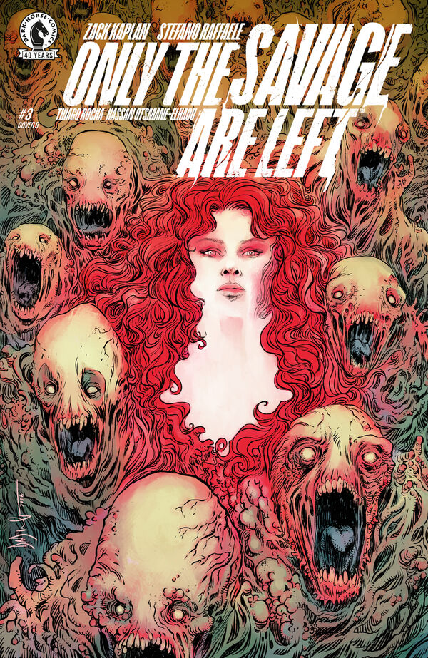 Cover for Only the Savage Are Left #3 (Dave Wachter Variant Cover) (3019-990)