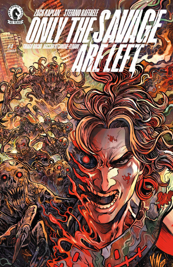 Cover for Only the Savage Are Left #4 (Vincenzo Riccardi Variant Cover) (3019-991)