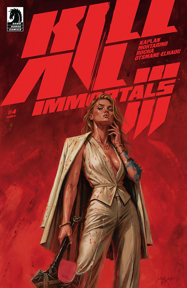 Cover for Kill All Immortals III #4 (Jordan Knight Variant Cover) (3020-005)