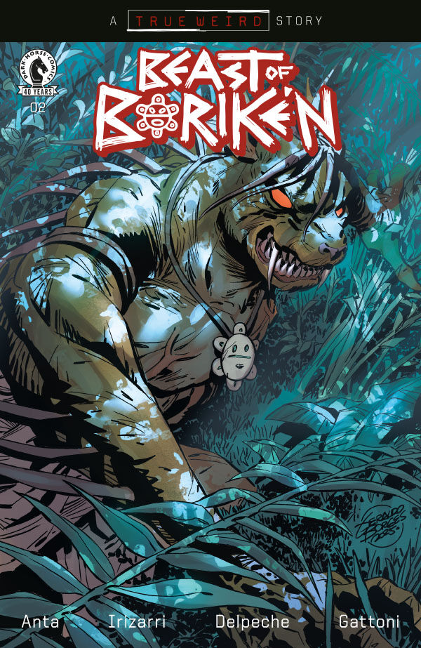 Cover for The Beast of Boriken #2 (Geraldo Borges Variant Cover) (3020-062)