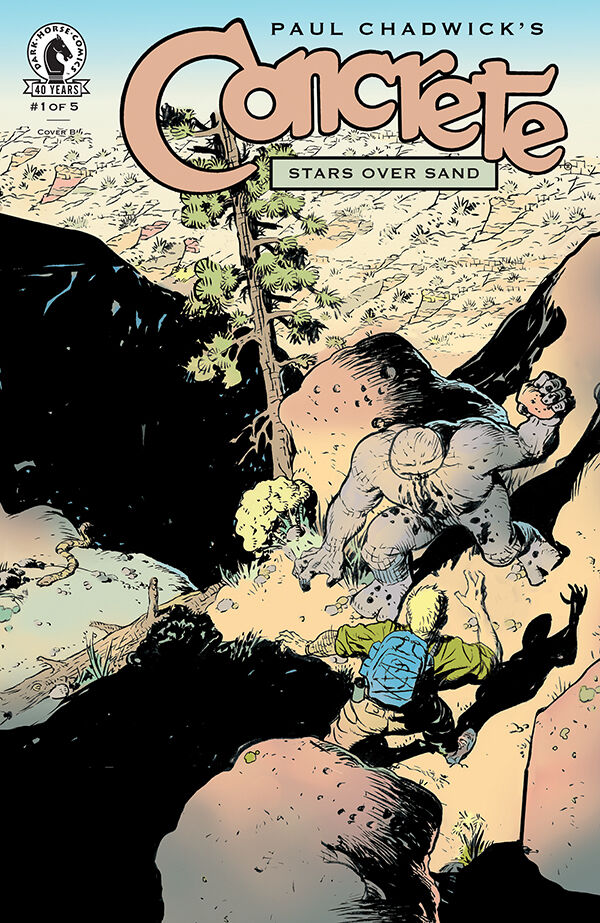 Cover for Concrete: Stars Over Sand #1 (Paul Chadwick Variant Cover) (3020-161)
