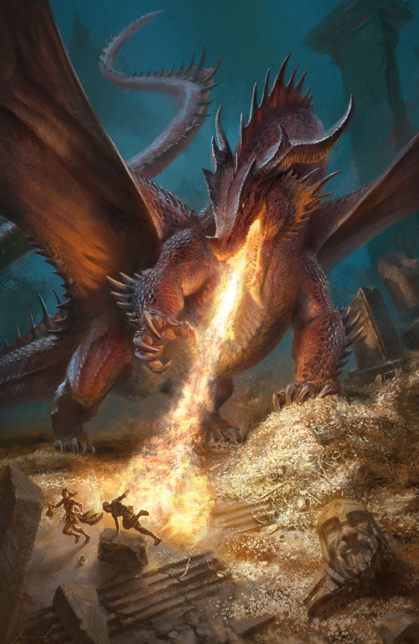 Cover for Dungeons & Dragons #2  (Antonino José Luis Foil Variant Cover) (3020-487)