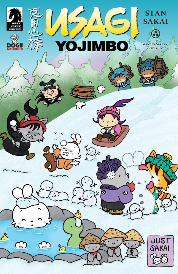 Cover for Usagi Yojimbo Winter Special One-Shot (Julie Sakai Variant Cover) (3020-814)
