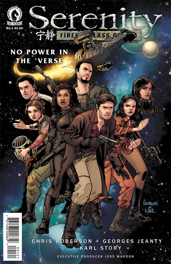 Cover for Serenity: No Power in the 'Verse #1 (Georges Jeanty variant cover) (30-346)