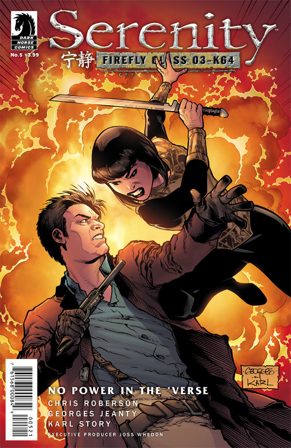 Cover for Serenity: No Power in the 'Verse #5 (Georges Jeanty variant cover) (30-350)