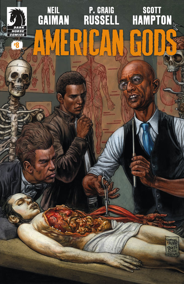 Cover for American Gods: Shadows #8 (30-437)