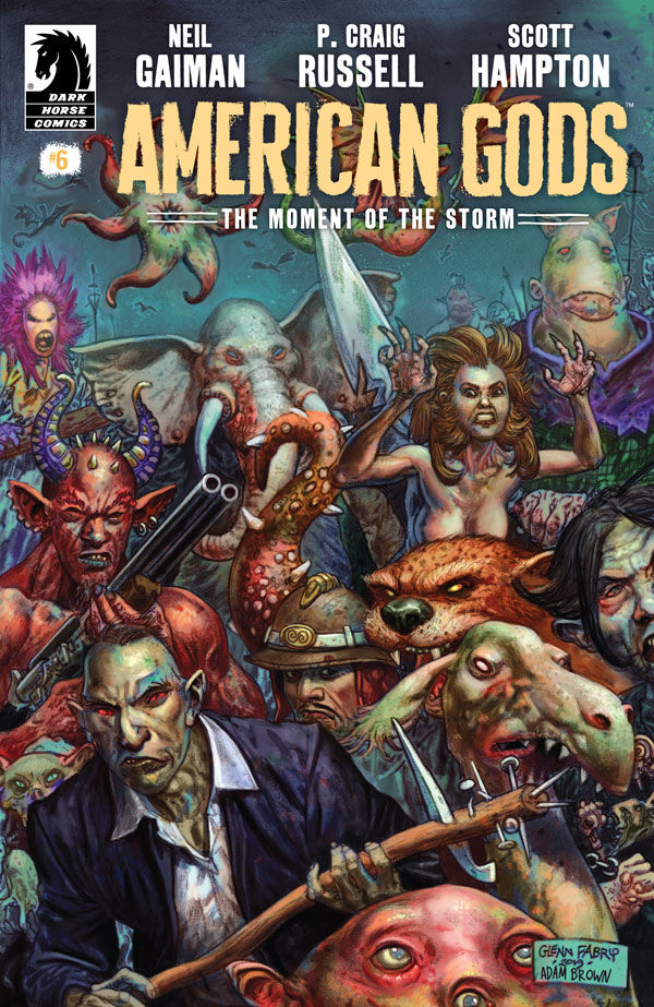 Cover for American Gods: The Moment of the Storm #6 (30-453)