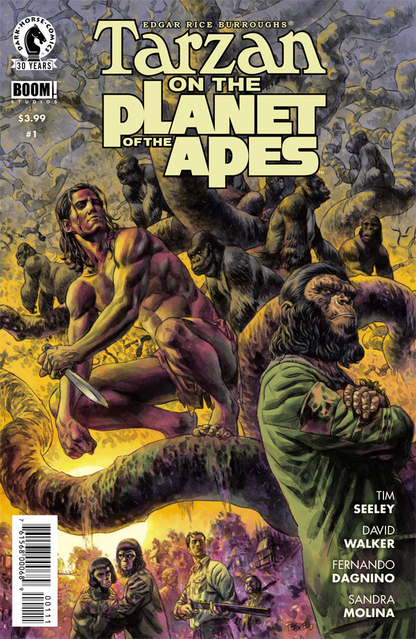 Cover for Tarzan on the Planet of the Apes #1 (30-474)