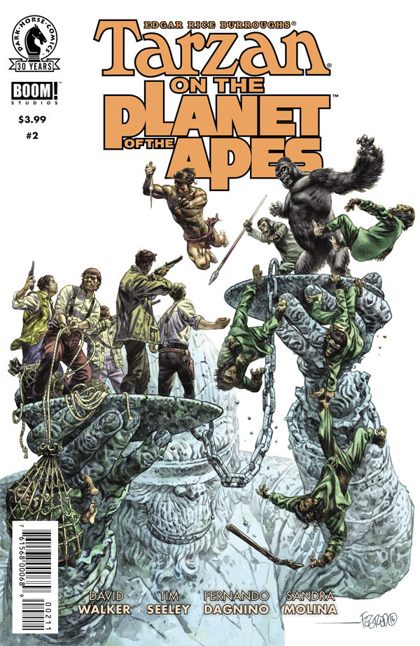 Cover for Tarzan on the Planet of the Apes #2 (30-475)
