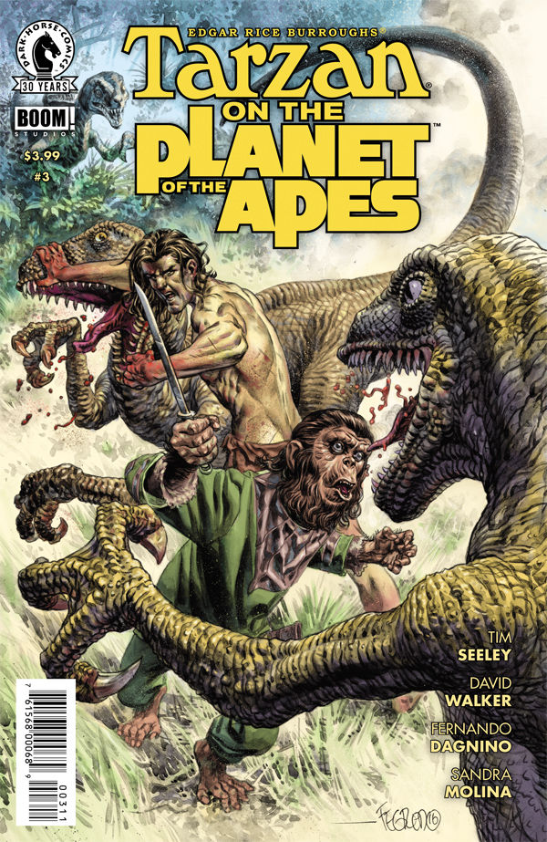 Cover for Tarzan on the Planet of the Apes #3 (30-476)