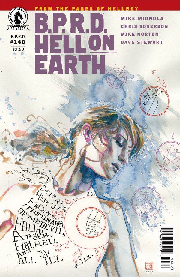 Cover for B.P.R.D. Hell on Earth #140 (David Mack variant cover) (30-509)
