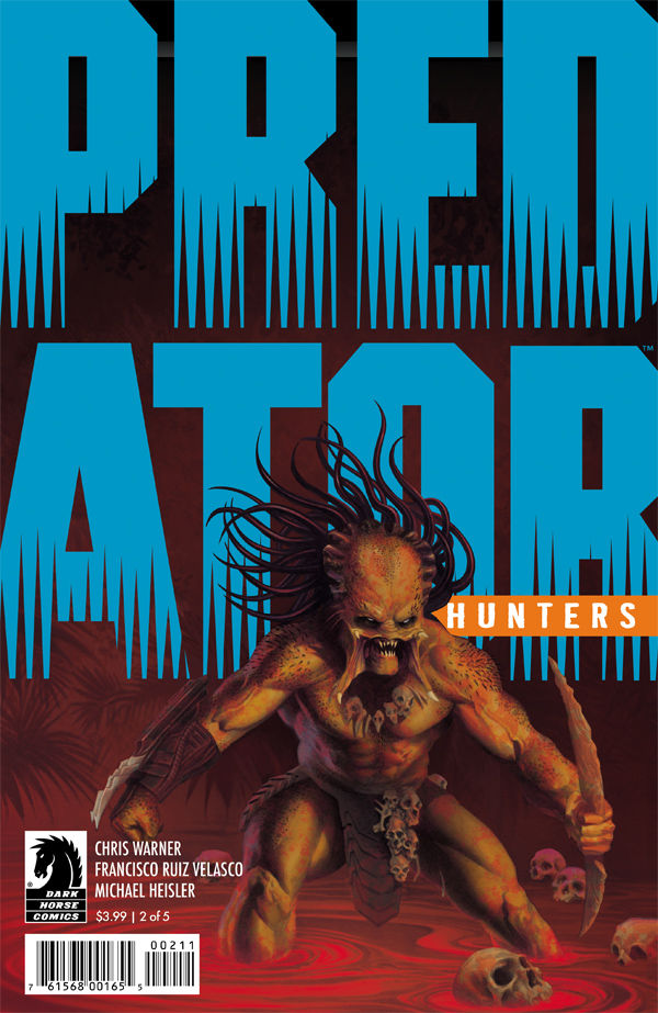 Cover for Predator: Hunters #2 (30-554)