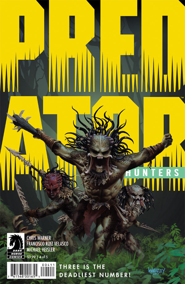 Cover for Predator: Hunters #4 (30-556)