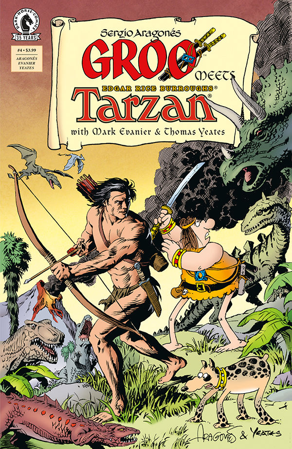 Cover for Groo Meets Tarzan #4 (30-856)