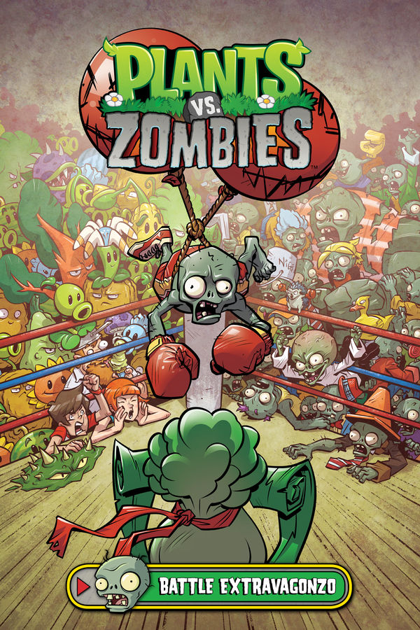 Cover for Plants vs. Zombies Volume 7: Battle Extravagonzo HC (31-000)