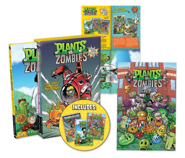 Cover for Plants vs. Zombies Graphic Novel Boxed Set #2 HC (31-292)