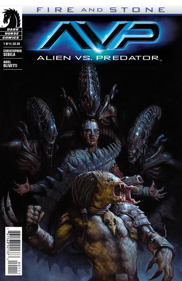 Cover for Alien vs. Predator: Fire and Stone #1 (92-137)