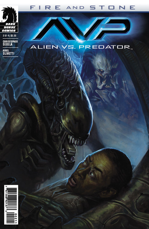 Cover for Alien vs. Predator: Fire and Stone #2 (92-166)