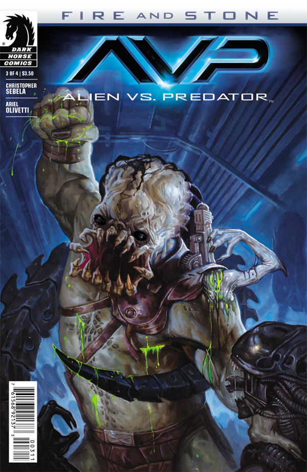 Cover for Alien vs. Predator: Fire and Stone #3 (92-194)