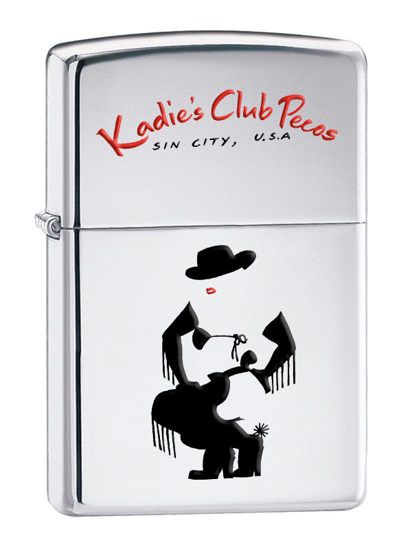 Sin City: Kadie's Club Pecos Zippo® Lighter :: Profile