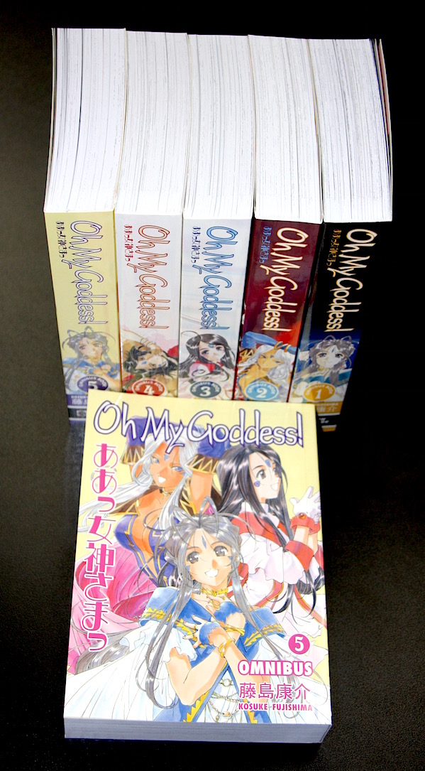 Manga Monday Oh My Goddess Omnibus Book Five Blog