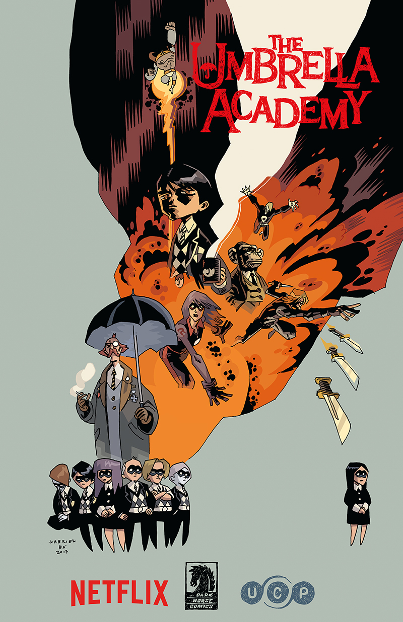 SDCC 2017: Gerard Way and Gabriel Bá's The Umbrella Academy Graphic ...