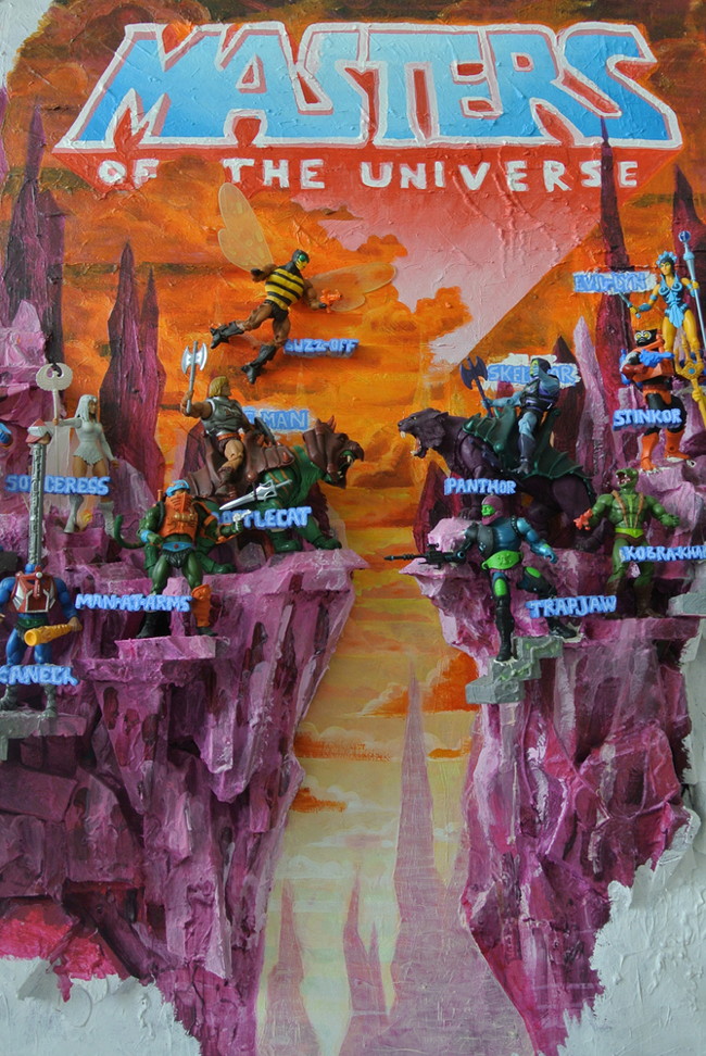 I migliori diorama dei Masters Of The Universe!